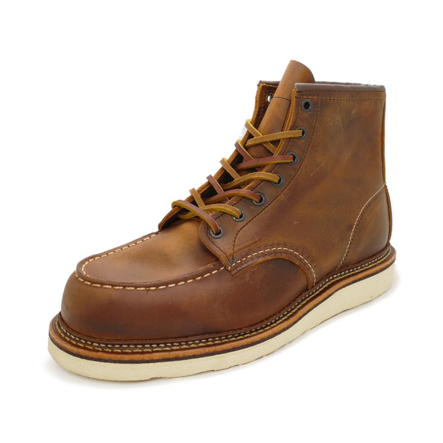 RED WING 1907 ICON 6" Classic Moc レッドウイング 1907 アイコン 6インチ クラシックモック Copper Rough&Tough カッパー ラフ＆タフ｜mexico