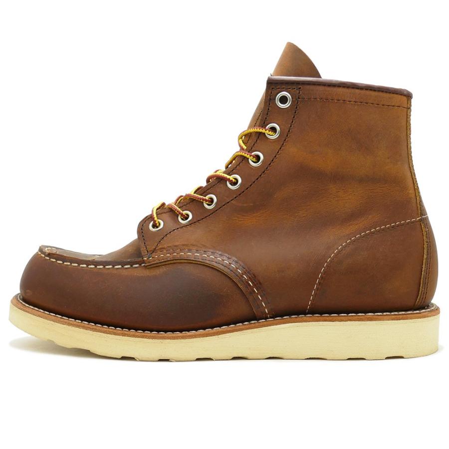 RED WING 8876 Classic Work 6" Moc-toeレッドウイング 8876 クラシックワーク 6インチ モックトゥCopper Rough&Tough カッパー ラフ＆タフ｜mexico｜02