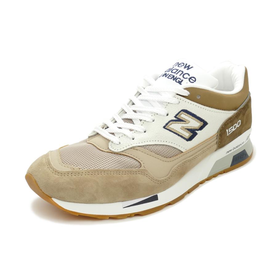 スニーカー ニューバランス NEW BALANCE M1500SDS ベージュ/ホワイト  
