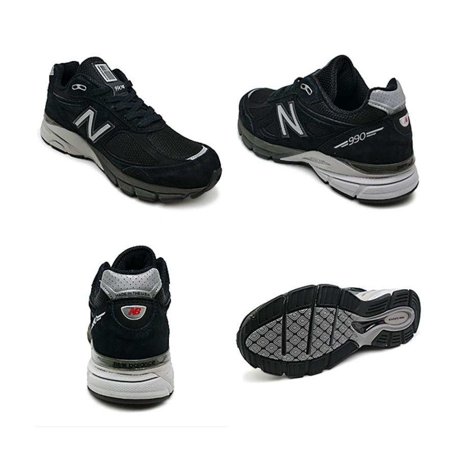 スニーカー ニューバランス NEW BALANCE W990BK4 ブラック NB メンズ レディース シューズ 靴 Made In USA アメリカ製｜mexico｜03