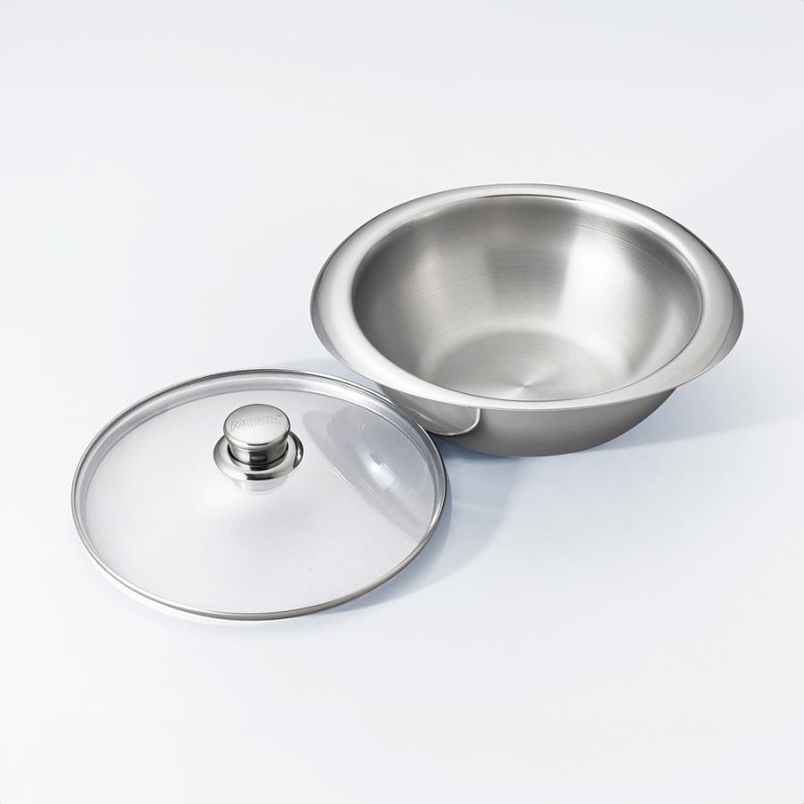 マイヤー　ガラス蓋付き鍋　24cm MEYER マイヤー(Meyer) NEW PAN 24cm ガラス蓋付き [ IH/ガス