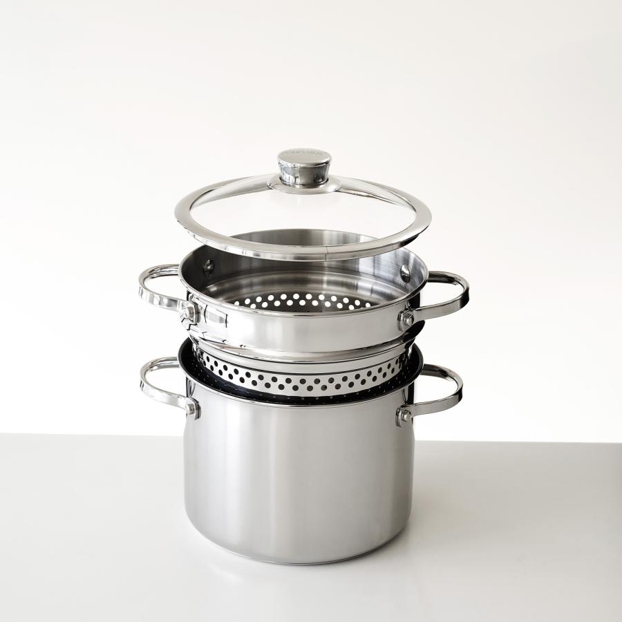 新品未使用　MEYER マイヤー マキシム 4点セット MEYER（マイヤー） マキシム プレミアムパスタセット[IH/ガス対応