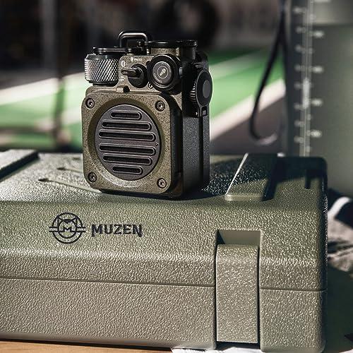 直営の通販サイト MUZEN Wild mini ポータブル スピーカー buletooth5.0 アウトドア・キャンプ スピーカー IPX5防水/小型 ワイヤレス/懐