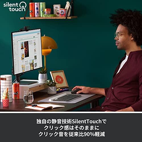 ロジクール Signature M650LGR L ワイヤレスマウス グラファイト 手の大きめな方向け Lサイズ Bluetooth Logi Bol｜mezzoforte11162｜08