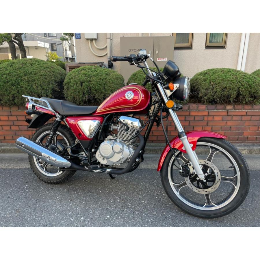 【スズキ QS150】GN125Hを彷彿させるスタイル！レッド1台限り在庫あり！各色取り寄せ可！
