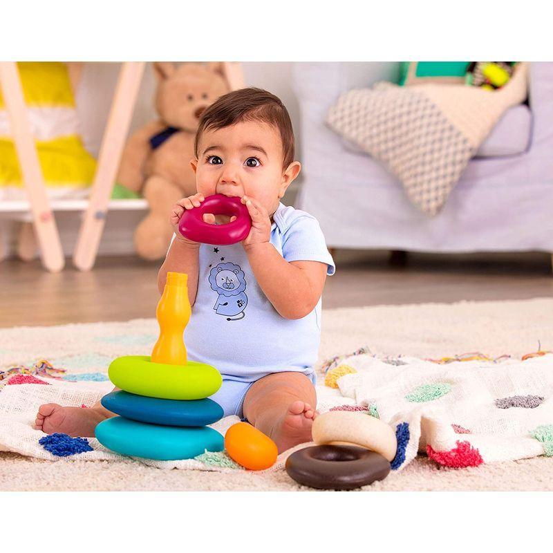 良質 積んで遊べる輪っかのおもちゃ6個入り スタッキングリング Toys B 感覚あそび 正規品 7ヶ月 知育玩具 Mail Safariqu Co Id