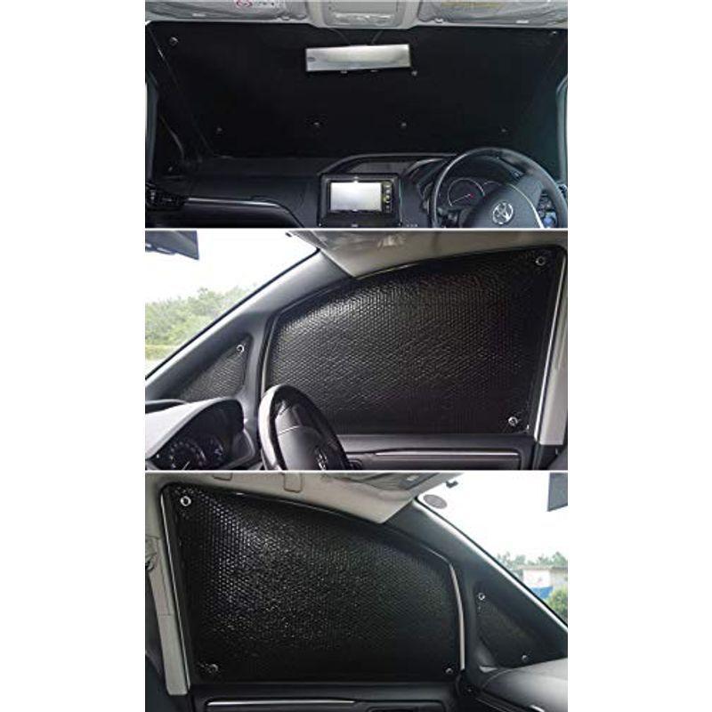 フロント フロントサイドのみ車種別サンシェード ノア ヴォクシー80系 エクスワイア専用 日よけ 車中泊 車内泊 キャンプ Mfマーケティングジャパン 通販 Yahoo ショッピング