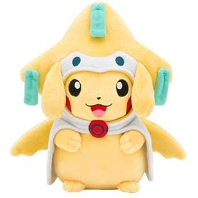 21年のクリスマス ポケモンセンターオリジナル ぬいぐるみ ジラーチポンチョのピカチュウ ぬいぐるみ Dron Ma