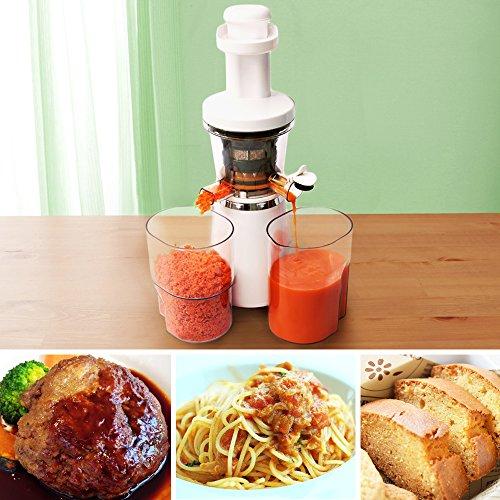 海外品 アイリスオーヤマ スロージューサー ホワイト ISJ-56-W 【2554278243】(14010円)