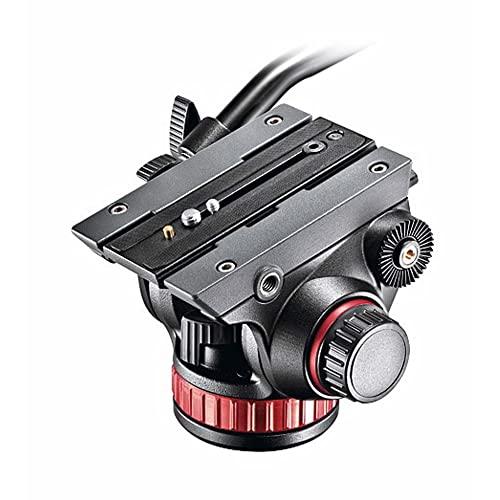 Manfrotto 2WAY雲台 プロフルードビデオ雲台 フラットベース アルミニウム製 MVH502AH フラットベース MVH502AH