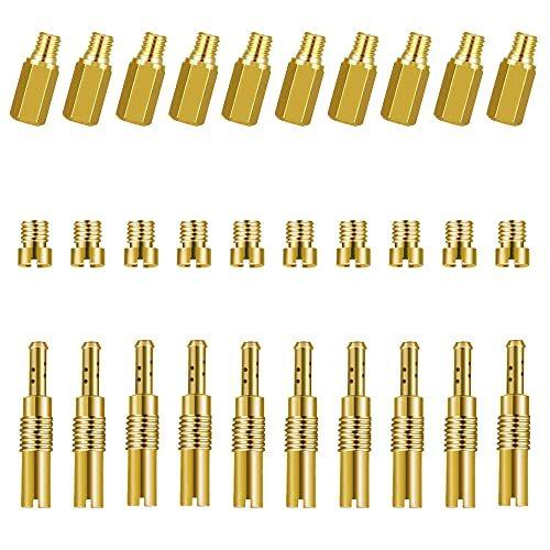 メインジェット パイロットジェット 30個セット キャブレターノズル メインジェット セット キャブレターセッティング Pwk Pe Cvk Gy6ケ S 2419 マーティンフォース 通販 Yahoo ショッピング