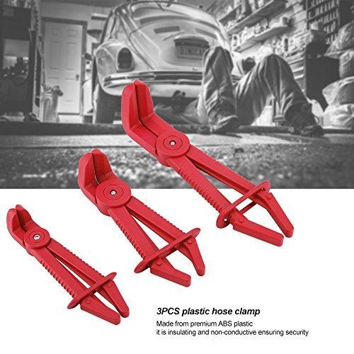 3個セット ラインプライヤー ホースクランプ ラインクランプブレーキ ホース留め具 ホースクランププライヤー フューエルライン 油圧や水ライン交換補助|mf0824|04