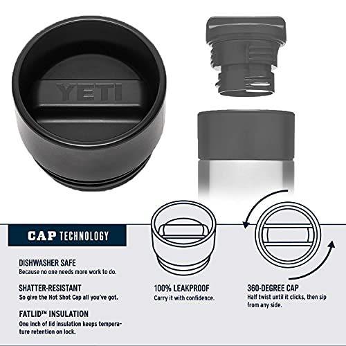 YETI Rambler 18オンスボトル ステンレススチール 真空断熱