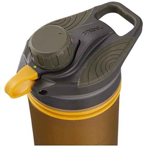 【新品 送料込み】 グレイル(Grayl) アウトドア 浄水ボトル ジオプレスピュリファイヤー コヨーテアンバー 1899153 26.5cm×8.6cm(H×W) 【C1720117250】(9435円)
