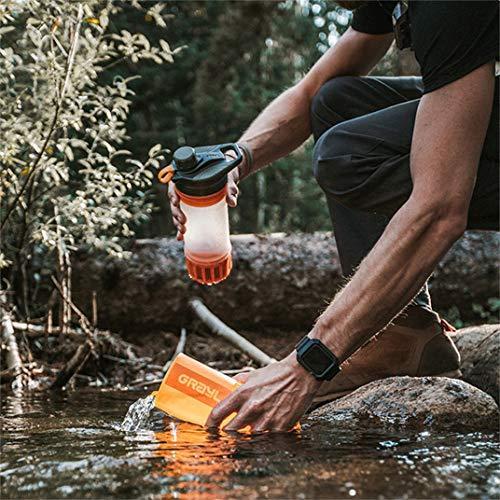 【新品 送料込み】 グレイル(Grayl) アウトドア 浄水ボトル ジオプレスピュリファイヤー コヨーテアンバー 1899153 26.5cm×8.6cm(H×W) 【C1720117250】(9435円)