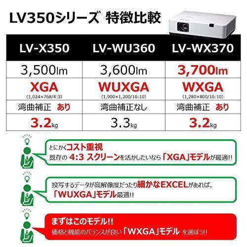 【タイムセール】 Canon プロジェクター LV-WX370 【AAA1228786512】(43900円)