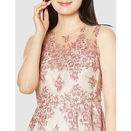 【最安値挑戦中】 [グレースコンチネンタル] 2021SS 0121135093 ラメフラワー刺繍ドレス レディース ベージュ 38 【X7747224634】(27678円)