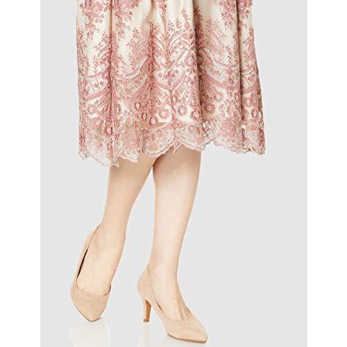 【最安値挑戦中】 [グレースコンチネンタル] 2021SS 0121135093 ラメフラワー刺繍ドレス レディース ベージュ 38 【X7747224634】(27678円)