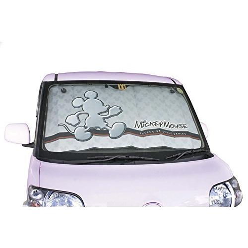 最安値級価格 ナポレックス 車用 サンシェード ディズニー ミッキー シルエット柄 展開寸法700 1300mm 吸盤2個付 Napolex Wd 187 Academydosaber Com