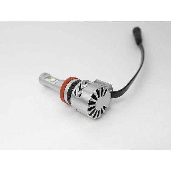 最新仕様3000lm　H8/H11/H16兼用　Cree　2連　ホワイト　LEDヘッドライト　３ヶ月保証【2417】｜mfactory-yashop｜04