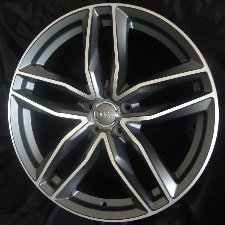 NEW／アウディ対応 A1196 A6 C8(9.5J+35 112×5H) (21インチ,ポリッシュ