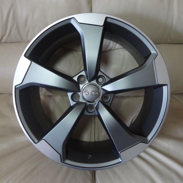 アウディ A5612 A7 4K8 (245/45R19) (19インチ,ポリッシュグレー