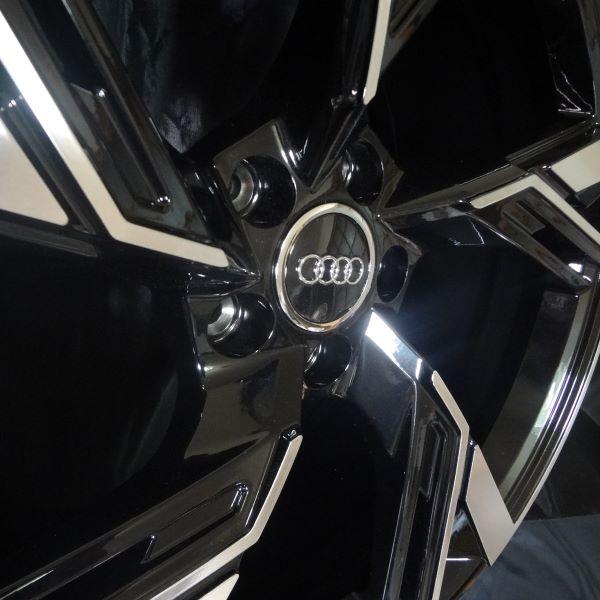 ⭐️完成品⭐️ アウディ A4/S4(B9，8W系)，TT/TTS(FV，8S系)対応 A5667(245/35R19) (19インチ，ブラック／ポリッシュ，ホイール，タイヤ，1台分) 【CE1897839522】(67804円)