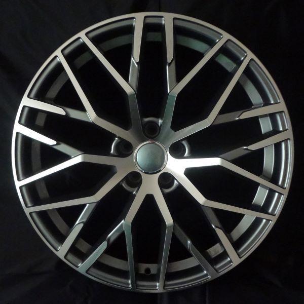 アウディ対応 A1349(9.0J+30 112×5H) (20インチ,ダークグレー,ホイール