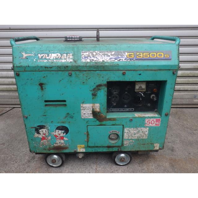 激安の 難あり中古 ヤンマー ガソリンエンジン発電機 G3500ss 新でん 新でん 通販 Yahoo ショッピング 無料長期保証 Cfmi Tg