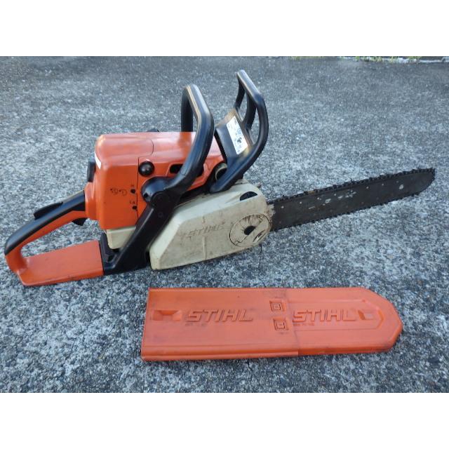 中古 スチール 35.2ccエンジンチェーンソー MS210C 新でん  