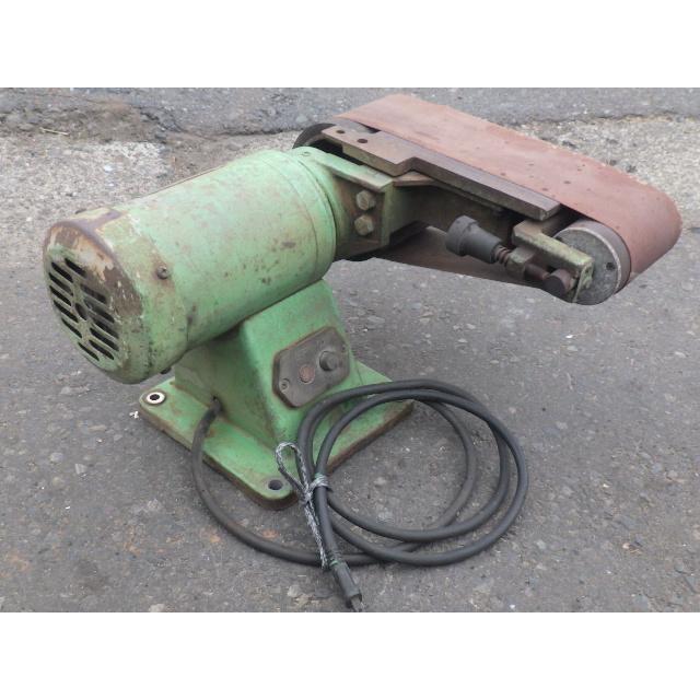 中古 下村電友 100x915mm ベルトグラインダ― DRE-044 新でん 中古 下村電友 100x915mm ベルトグラインダ― DRE-044 新でん