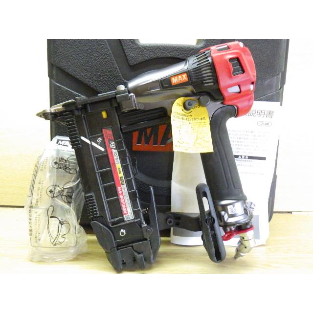 中古美品 マックス MAX 50mm高圧フロアネイラ HA-50F3(D) 新でん
