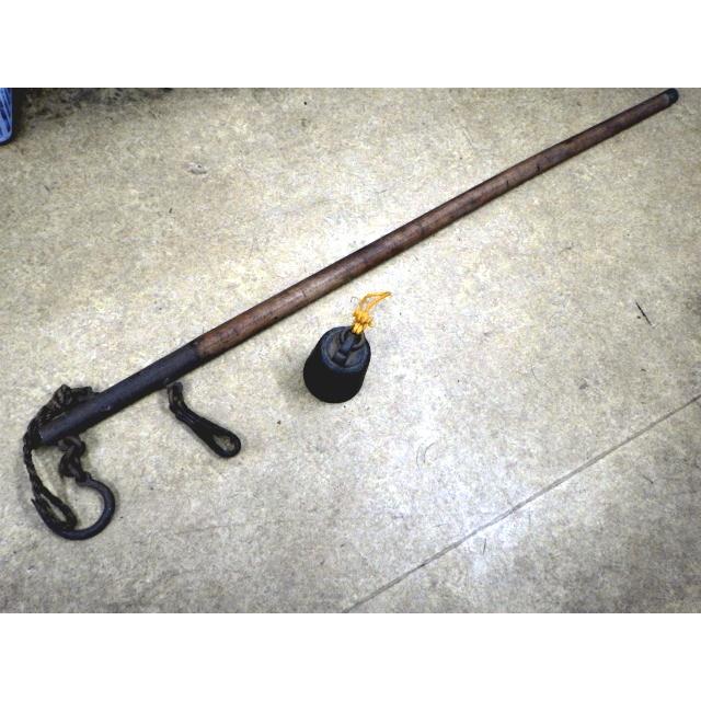 中古 秤量弐拾六貫 東京 大正 古民具 古道具 天秤 棒秤 レトロ 全長約