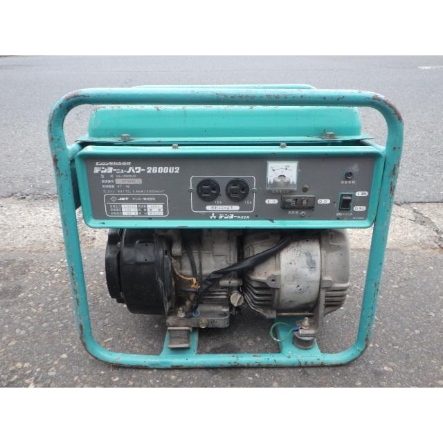 中古 デンヨー ガソリン発電機 GA-2605U2 新でん｜mfkshinden｜03