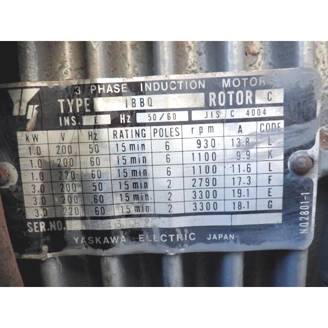 中古 KITO 三相200V 揚程3m 1.4ton電動チェーンブロック 2 中古 KITO 三相200V 揚程3m 1.4ton電動チェーンブロック 2