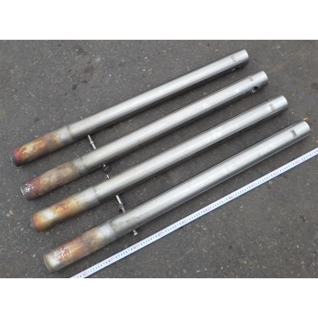 中古 帝金/TEIKIN ステンレスポールx4 駐車場 会場 区画 新でん 中古 帝金/TEIKIN ステンレスポールx4 駐車場 会場 区画 新でん