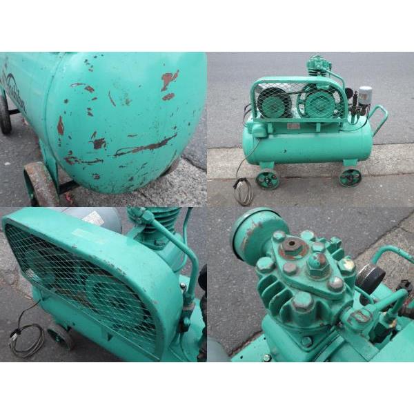 中古 東芝 0.5馬力常圧エアコンプレッサー CP5-4S 1971年製 中古 東芝 0.5馬力常圧エアコンプレッサー CP5-4S 1971年製