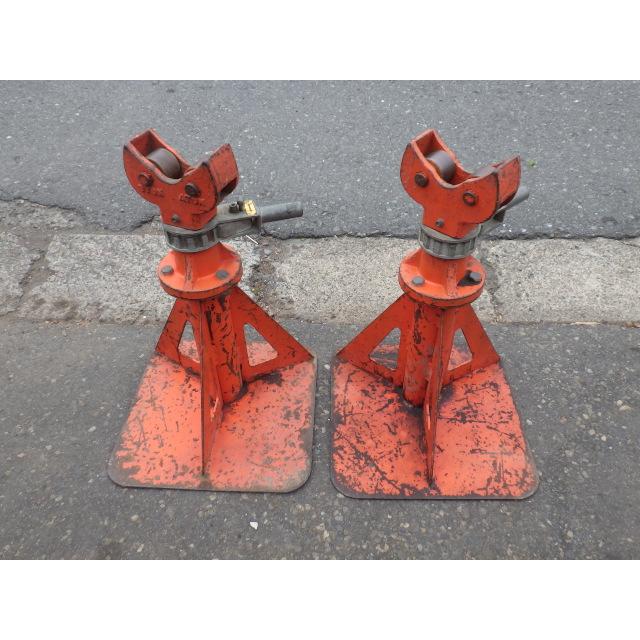 中古 3tonケーブルジャッキ ドラムジャッキ2個セット 新でん 中古 3tonケーブルジャッキ ドラムジャッキ2個セット 新でん