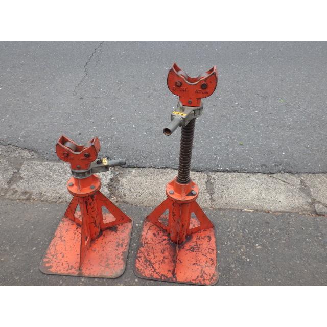 中古 3tonケーブルジャッキ ドラムジャッキ2個セット 新でん 中古 3tonケーブルジャッキ ドラムジャッキ2個セット 新でん