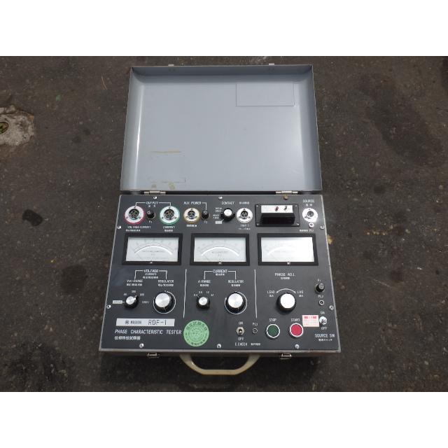 中古 ムサシ RDF-1 位相特性試験機 方向地絡 DGRテスター 新でん 中古 ムサシ RDF-1 位相特性試験機 方向地絡 DGRテスター 新でん