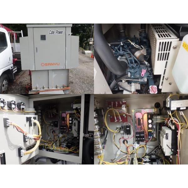 中古 非常用発電機 SANYU SEGS160 CUTE POWER 非常用電源 単相 中古 非常用発電機 SANYU SEGS160 CUTE POWER 非常用電源 単相