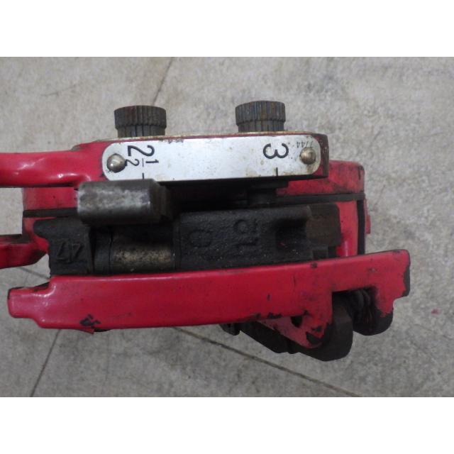 中古 REX 2(1/2)〜3インチダイヘッド 65-80A チェーザ無し 新で 中古 REX 2(1/2)〜3インチダイヘッド 65-80A チェーザ無し 新で