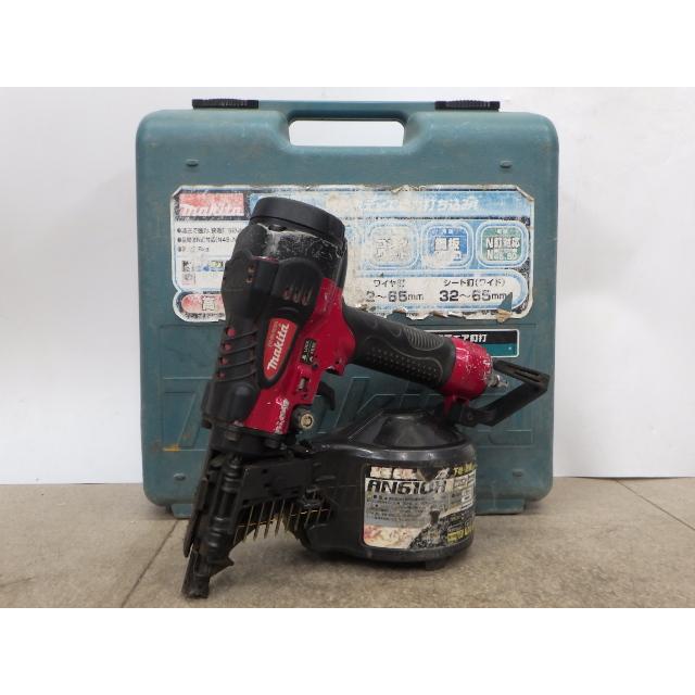 中古 マキタ makita 65mm高圧エア釘打ち機 AN610H 新でん : 新で 中古 マキタ makita 65mm高圧エア釘打ち機 AN610H 新でん : 新で