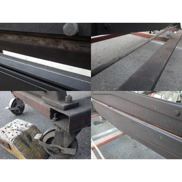 中古 刃欠けあり 盛光 板金ベンダー 折曲機 加工幅2m 全長2.5m 横浜市 