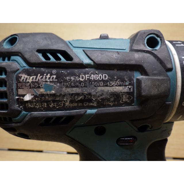 中古 マキタ makita 18V充電式ドリルドライバー DF480D 本体のみ 新で 