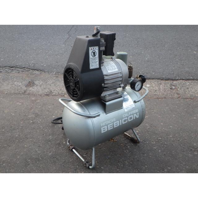 【中古】【店頭引取限定】HITACHI 常圧コンプレッサー　0.2OP-5S 中古 日立 オイルフリーコンプレッサ 0.2OP-5S 新でん : 新でん - 通販