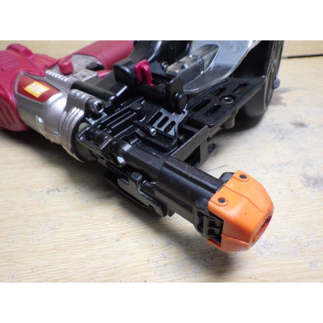 【中古】マックス MAX HV-R41G2 ターボドライバー 25mm～41mm 高圧 本体のみ 中古 マックス MAX 41mm高圧ターボドライバー HV-R41G2 新でん : 新で