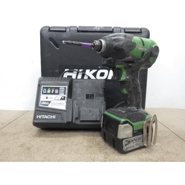 中古 日立工機(HiKOKI) コードレスインパクトドライバ WH14DSL2 新でん 