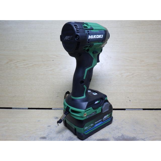 数回使用美品 HiKOKI 36Vコードレスインパクトドライバ WH36DD 2XHLSZ 