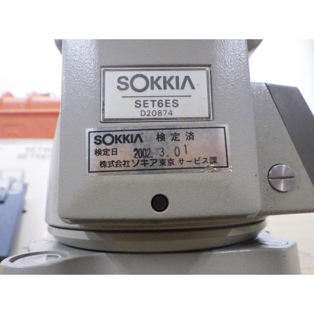 中古 SOKKIA/ソキア SET6ES トータルステーション 測量 充電器欠品 新 